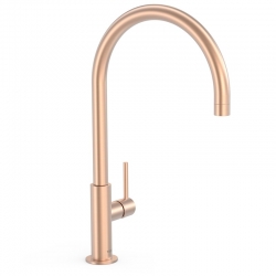 Monomando tres study alto con maneta lateral lavabo 418mm-26290401opm