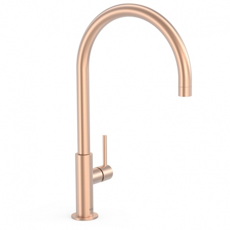 Monomando tres study alto con maneta lateral lavabo 418mm-26290401opm