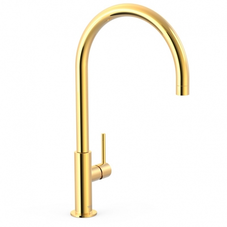Monomando tres study alto con maneta lateral lavabo 418mm-26290401or