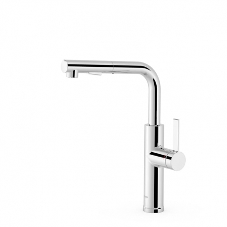 Grifo monomando tres caÑo extraible 2 funciones para cocina-23043803