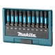 SET DE PUNTA IMPACT BLACK MAKITA E-12011 10PCS