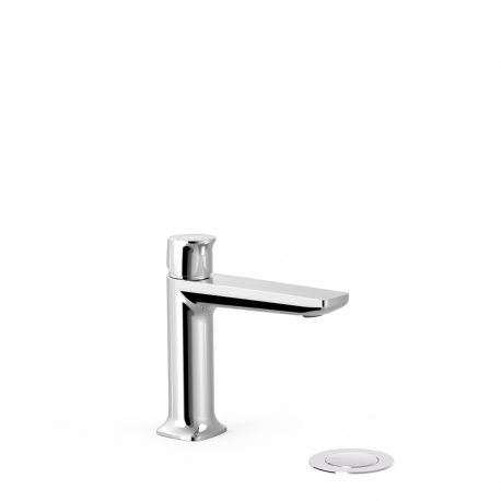 Loft grifo monomando tres para lavabo cromo con desagÜe automÁtico-22210402da