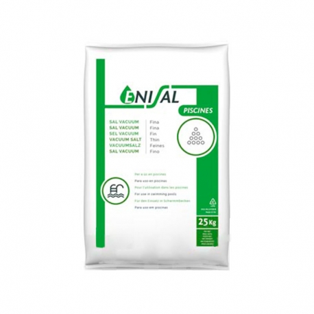 Sal refinada piscina sal vacuum 25 kg grano depuracion - 2991