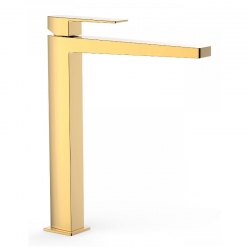 MONOMANDO LAVABO TRES EXCLUSIVE SLIM 327 MM ORO 20210305OR