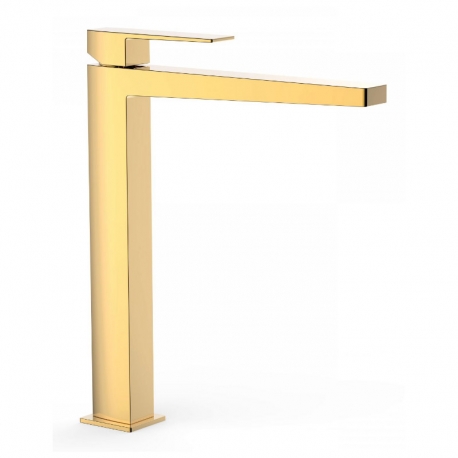 MONOMANDO LAVABO TRES EXCLUSIVE SLIM 327 MM ORO 20210305OR