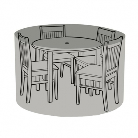 FUNDA MESA DIGEBIS REDONDA EASYCOVER 163 X 89 CM