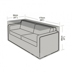 FUNDA SOFA DIGEBIS 2-3 PLAZAS EASYCOVER 94 X 173 X 69 CM