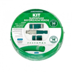 Manguera jardin green plus superflex verde Ø19mm 25m