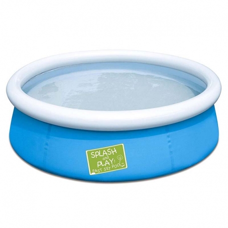 Piscina bestway fast set 57241 sin depuradora 152x38 cm redonda azul