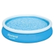 Piscina bestway fast set 57274 con depuradora 366x76 cm redonda azul