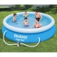 Piscina bestway fast set 57274 con depuradora 366x76 cm redonda azul