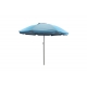 Parasol playa aluminio Ø180 cm upf 50+ azul