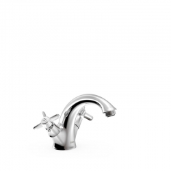 GRIFO BIMANDO TRES CLASIC PARA LAVABO CROMO 24210201