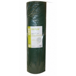 Malla plastica natuur 10 x 10 mm 310gr/m² 1 x 25 m verde