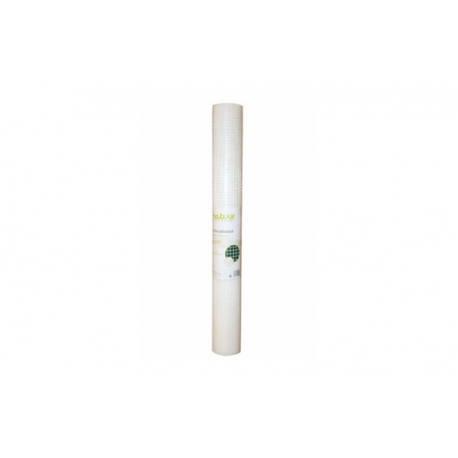 Malla plastica natuur 10 x 10 mm 310gr/m² 1 x 5 m blanco