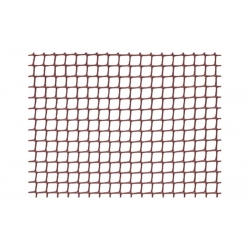 Malla plastica natuur 10 x 10 mm 310 gr/m² 1 x 5 m marron
