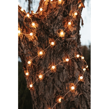 Guirnalda solar griselda 100 luces luz calida