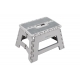 Taburete plegable arregui gris 29x22x22cm
