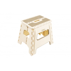 Taburete plegable arregui beige 29x22x32cm