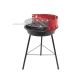 Barbacoa carbon natuur redonda 47x35x56cm