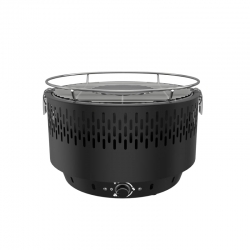 Barbacoa carbon natuur sobremesa Ø25x35cm