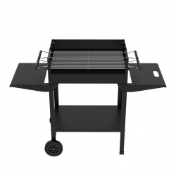 Barbacoa carbon natuur trolly con ruedas 121x48x88cm
