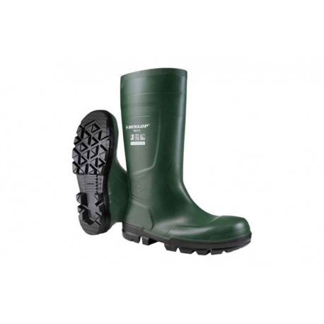 Bota agua seguridad dunlop s5 work-it verde talla 40