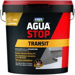 Impermeabilizante ceys aguastop transitable-embaldosado 5kg terracota