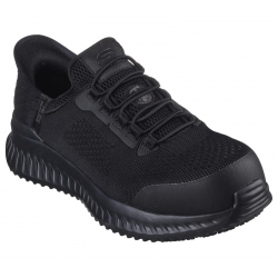 Zapato seguridad skechers s1pl sr esd slip-ins tilido negro talla 45