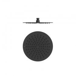 Rociador de ducha tres Ø250 mm negro mate 134315009nm