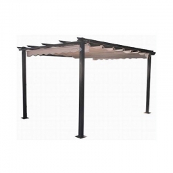 Toldo recambio para pergola corredera crudo 2,62x3,74m