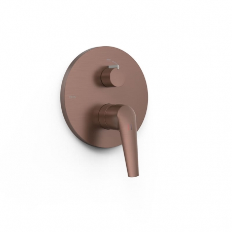 Monomando ducha empotrado tres fuji 2 vias rapid box volcanic 28128110vo