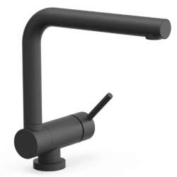 MONOMANDO COCINA TRES EXCLUSIVE FREGADERO ABATIBLE NEGRO MATE 030335NM