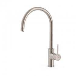 Monomando cocina tres exclusive fregadero curvo acero 23044005ac