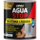 Masilla reparadora ceys aquastop de silicona liquida translucido 750g