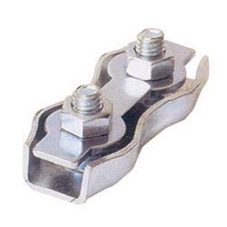 SUJETACABLE PLANO 2 TLLO GARRA 213 - 5 MM