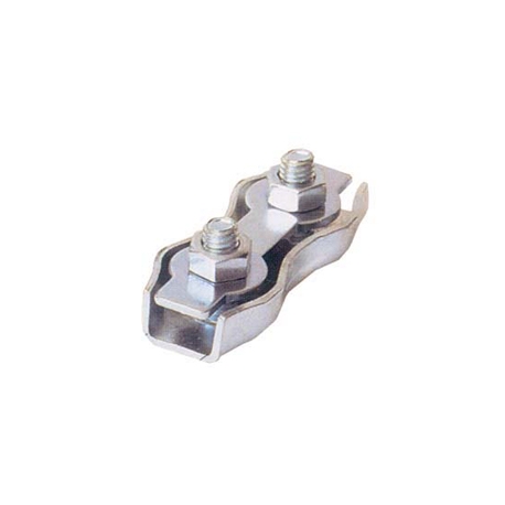 SUJETACABLE PLANO 2 TLLO GARRA 213 - 5 MM