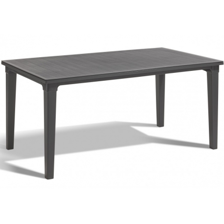 Mesa resina keter futura 165x94 cm grafito