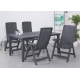 Mesa resina keter futura 165x94 cm grafito