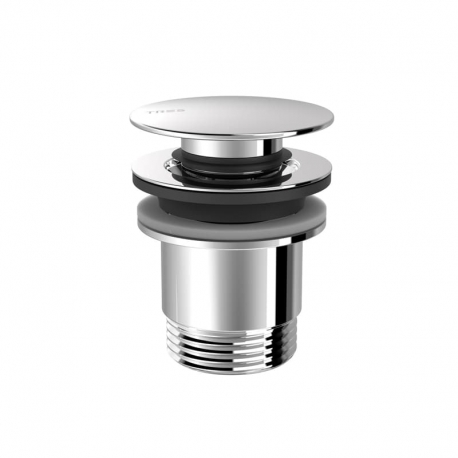 Valvula desague clic-clack cromado tres 24284001
