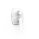 Monomando ducha tres loft empotrado blanco mate 22228101bm