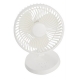 Ventilador de sobremesa schou 17cm 5w blanco