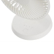 Ventilador de sobremesa schou 17cm 5w blanco