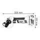 AMOLADORA BATERIA ANGULAR BOSCH GWS 18-125 V LI