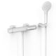 Monomando baÑera ducha tres exclusive loft blanco mate 22217001bm