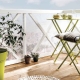 Malla ocultacion nortene cuadranet 1x5m 5x5mm blanco