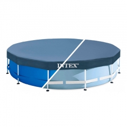 Cobertor de invierno intex para piscina 50967 redonda metal frame 366cm