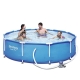 Piscina desmontable redonda bestway steel pro max + depuradora 305x76cm