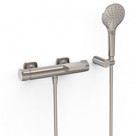 MONOMANDO BAÑERA DUCHA TRES EXCLUSIVE LOFT ACERO 22217001AC
