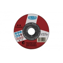 Disco corte tyrolit standard a46r-bfs inox 178x1,6x22,23mm ref 34332891